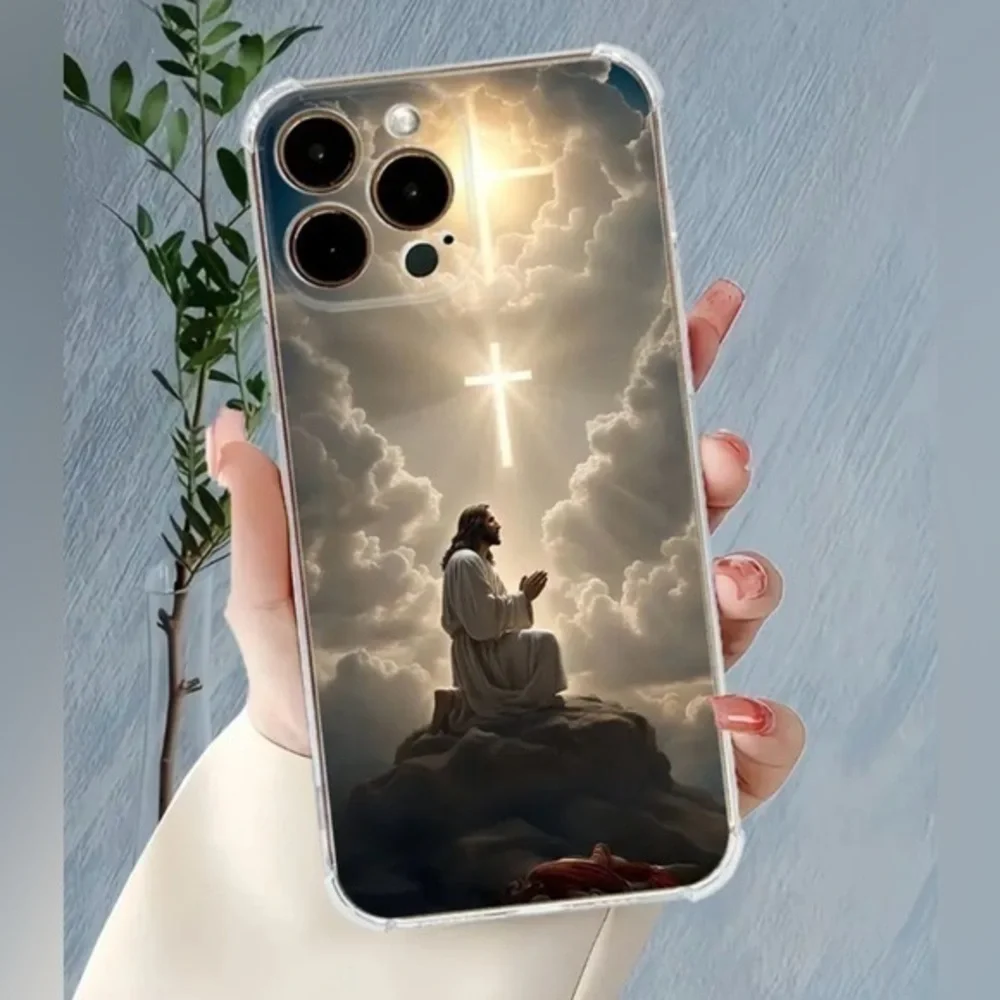 iPhone 16 Max Pro Jesus Cell Phone Case NWT